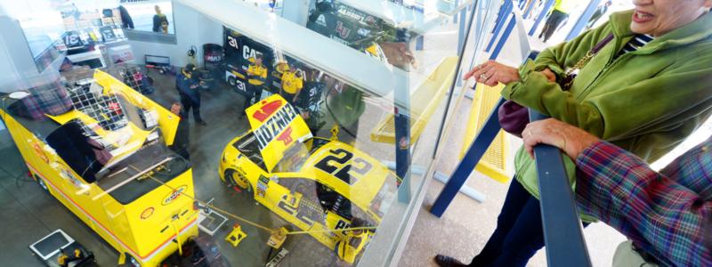 Neon Garage / Pit Viewing Area Pass