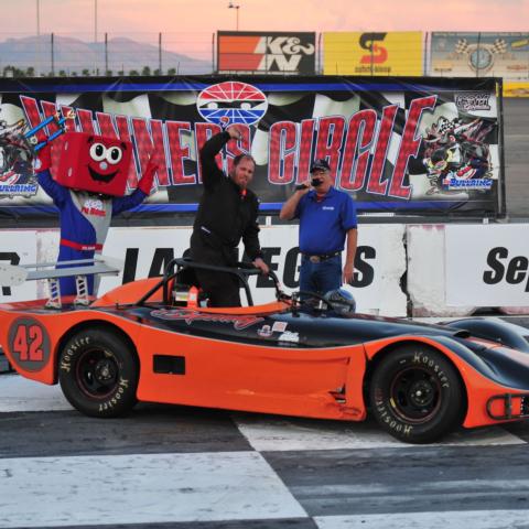 Chris Bosley used a victory at Back to School Night on Saturday to overtake Doug Germano for the USLCI Thunder Cars points lead.