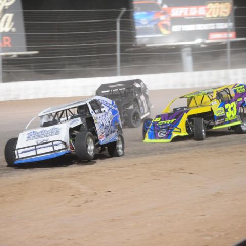 The 21st Duel in the Desert kicked off at the LVMS Dirt Track on Thursday night with nearly eight hours of racing action.
