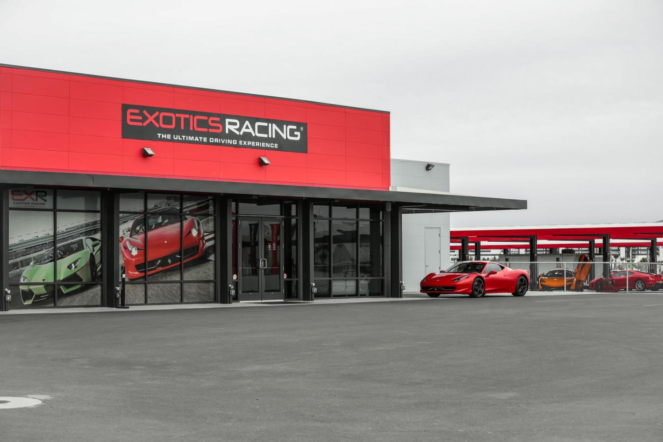 exotic car race track