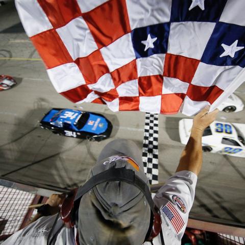 The Bullring's Night of Fire featured everything from fireworks to a red, white and blue checkered flag