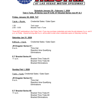 Jan. 31–Feb. 1, 2026