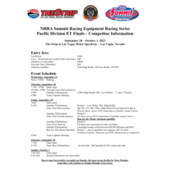 ET Finals- Sept. 28– Oct. 1, 2023- Schedule_Pricing