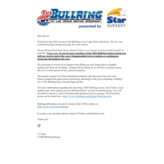 2024 Bullring Registration Packet