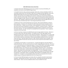 2024 Outlaw Factory Stock Rules