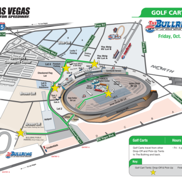 Bullring — Golf Carts Map
