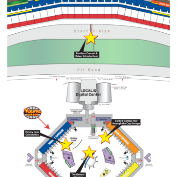 Ultimate Fan Pass Map