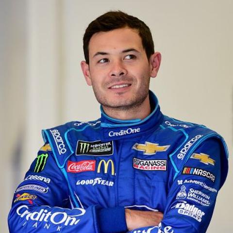 MENCS star Kyle Larson will race in this week's World of Outlaws event at the LVMS Dirt Track along with Rico Abreu, Kasey Kahne and Christopher Bell.
