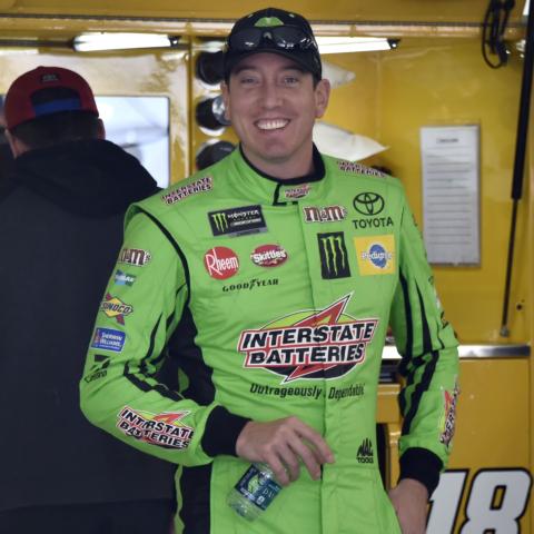 Las Vegas native Kyle Busch is competing in all three NASCAR races at his home track this weekend.