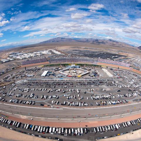 All six of Las Vegas Motor Speedway's 2020 NASCAR races will have the same start times as its 2019 events.