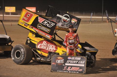 Chase Randall On Victory Lane