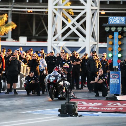 Day 3 of the NHRA Nevada Nationals at The Strip at Las Vegas Motor Speedway