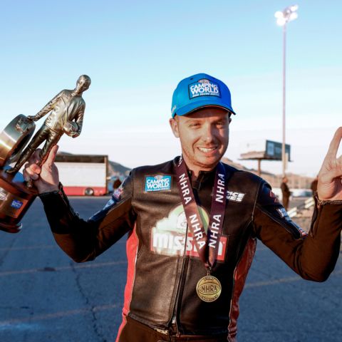 Day 3 of the NHRA Nevada Nationals at The Strip at Las Vegas Motor Speedway