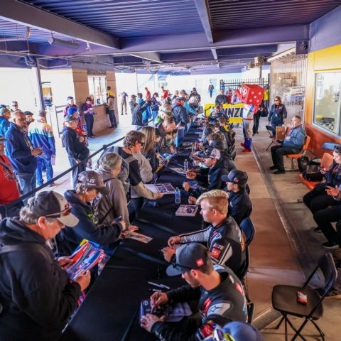 NCTS x NXS Autograph Sessions In The Neon Garage