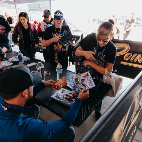 NCTS x NXS Autograph Sessions In The Neon Garage