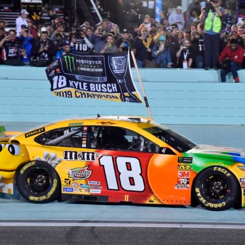 Kyle Busch 18 M&M Car