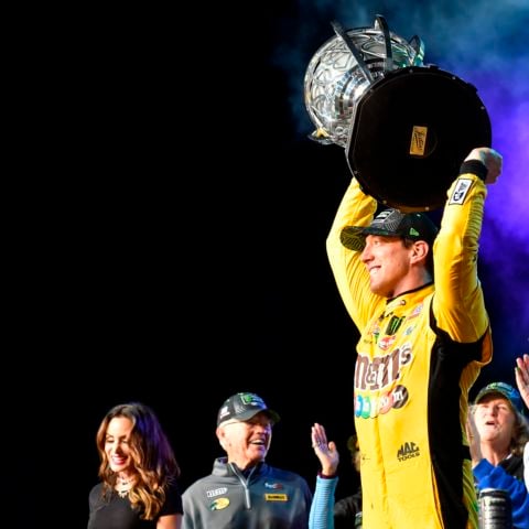 Kyle Busch Champion Trophy