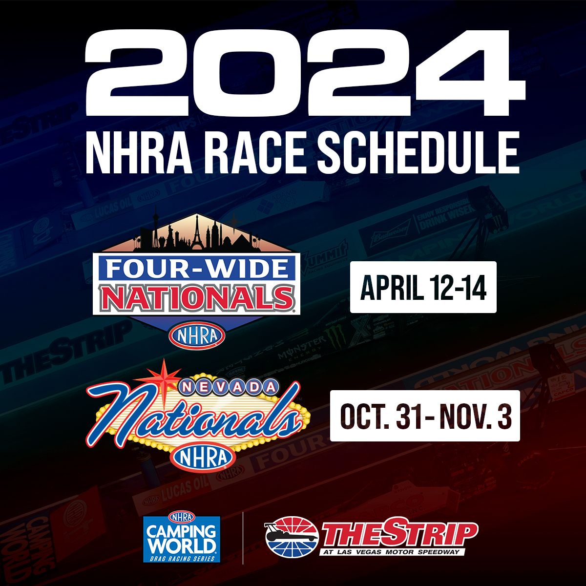 LVMS to host two NHRA dates for 24th consecutive year in 2024 News