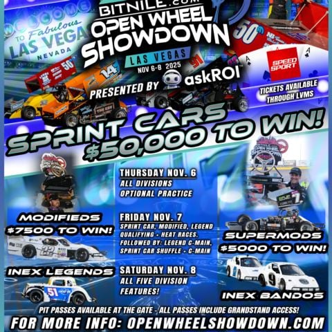 Open Wheel Showdown at The Bullring at LVMS