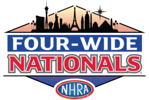 NHRA Four-Wide Nationals Logo