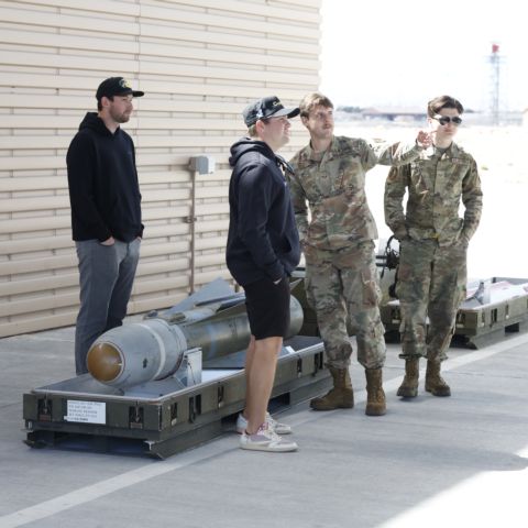 Flyover for the Pennzoil 400 at Las Vegas Motor Speedway
