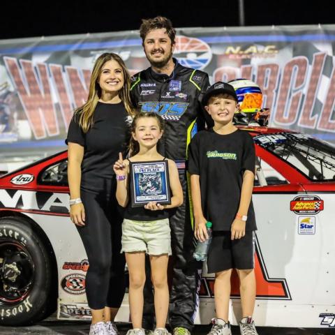 Ash Family In Victory Lane
