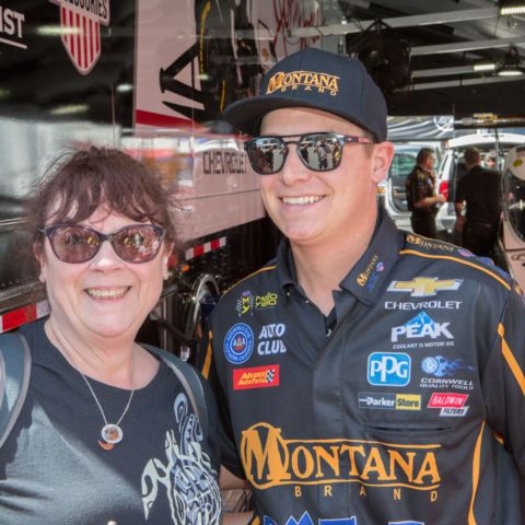 Austin Prock at The Strip at LVMS in spring of 2019