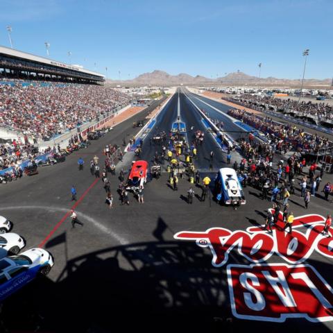 The 2019 NHRA Nevada Nationals at The Strip at LVMS will take place one week later than originally announced.