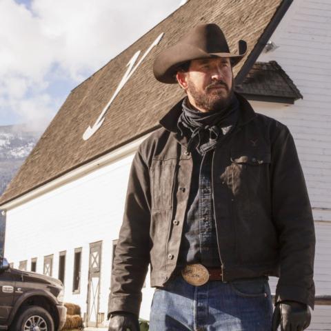 Cole Hauser, star of the hit TV series "Yellowstone," will serve as Grand Marshal for the South Point 400 at LVMS on Sunday.