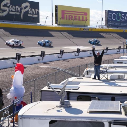 Camping at Las Vegas Motor Speedway