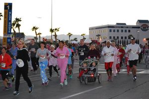 More than 800 people participated in last year's SCC PJ 5K Run & 1-Mile Walk at LVMS.