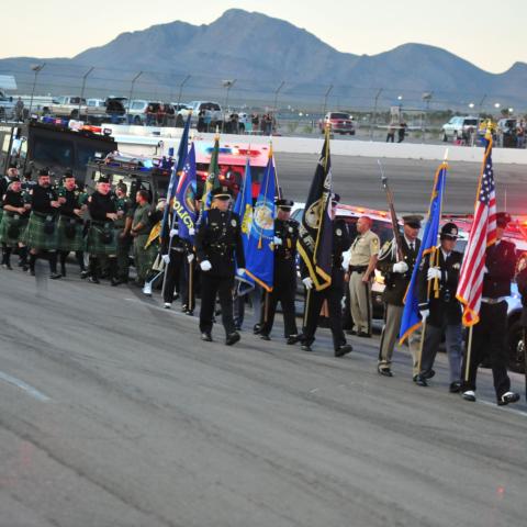 The Bullring at LVMS will host the fifth annual Hometown Heroes Night on Saturday.