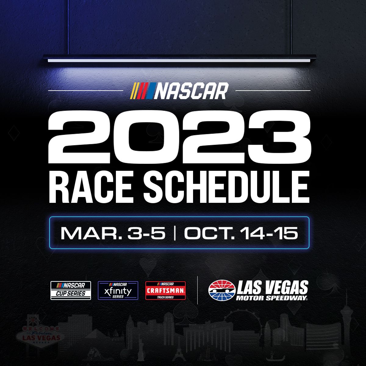 LVMS NASCAR dates set for 2023 News Media Las Vegas Motor Speedway