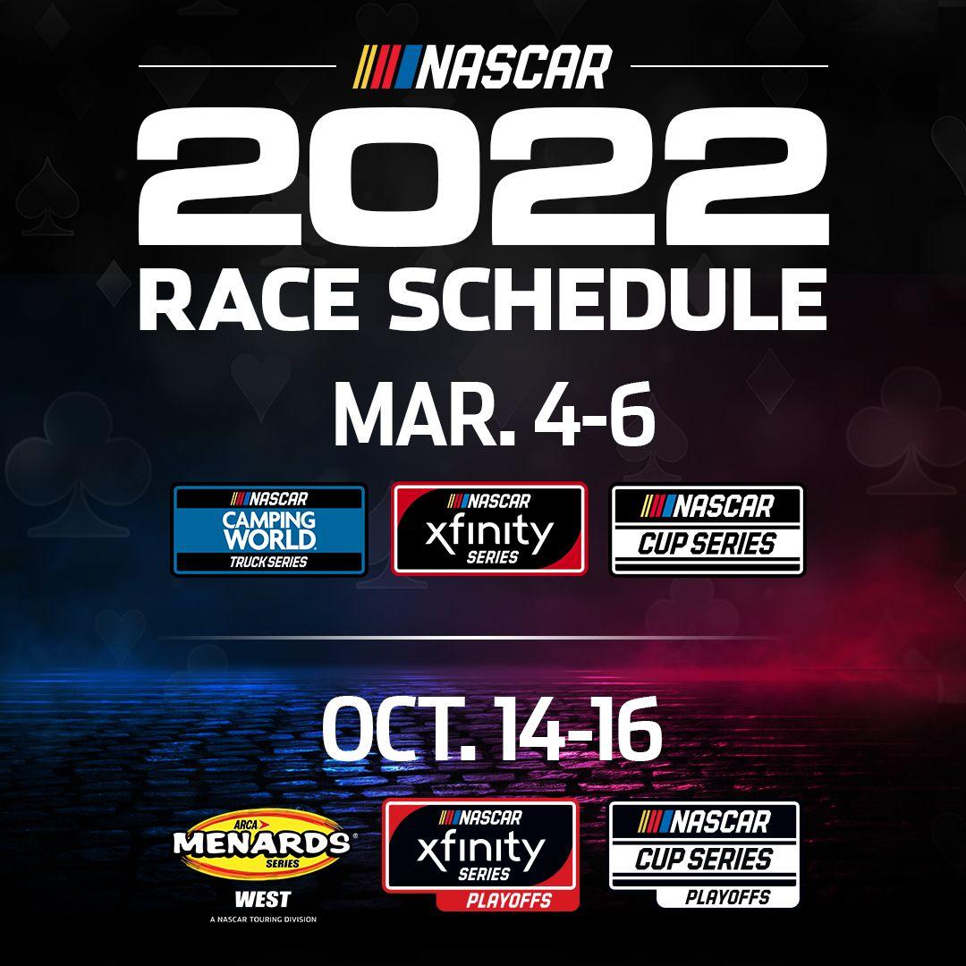 Nascar Schedule 2022 Las Vegas Xfinity Series Returns To Lvms Twice In 2022; Trucks To Be Part Of March  Tripleheader Weekend Again | News | Media | Las Vegas Motor Speedway