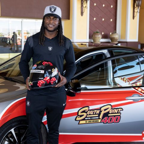 Davonte Adams South Point 400 Pace Car Driver