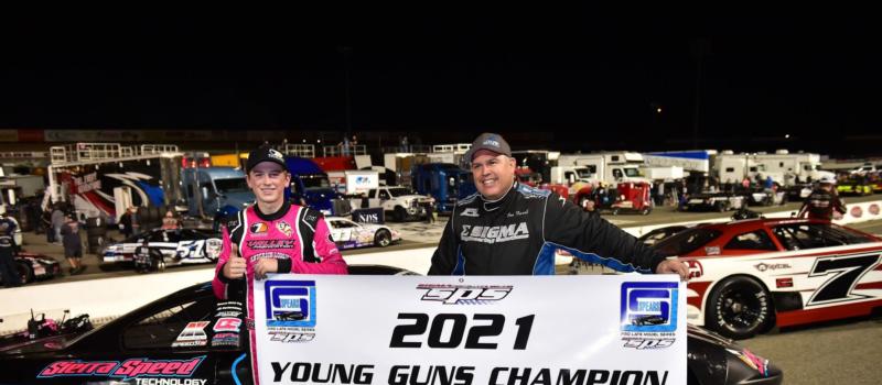 Dylan Zampa, left, led qualifiers for the $10,000 Late Model open during qualifying night at the West Coast Nationals at the Bullring.