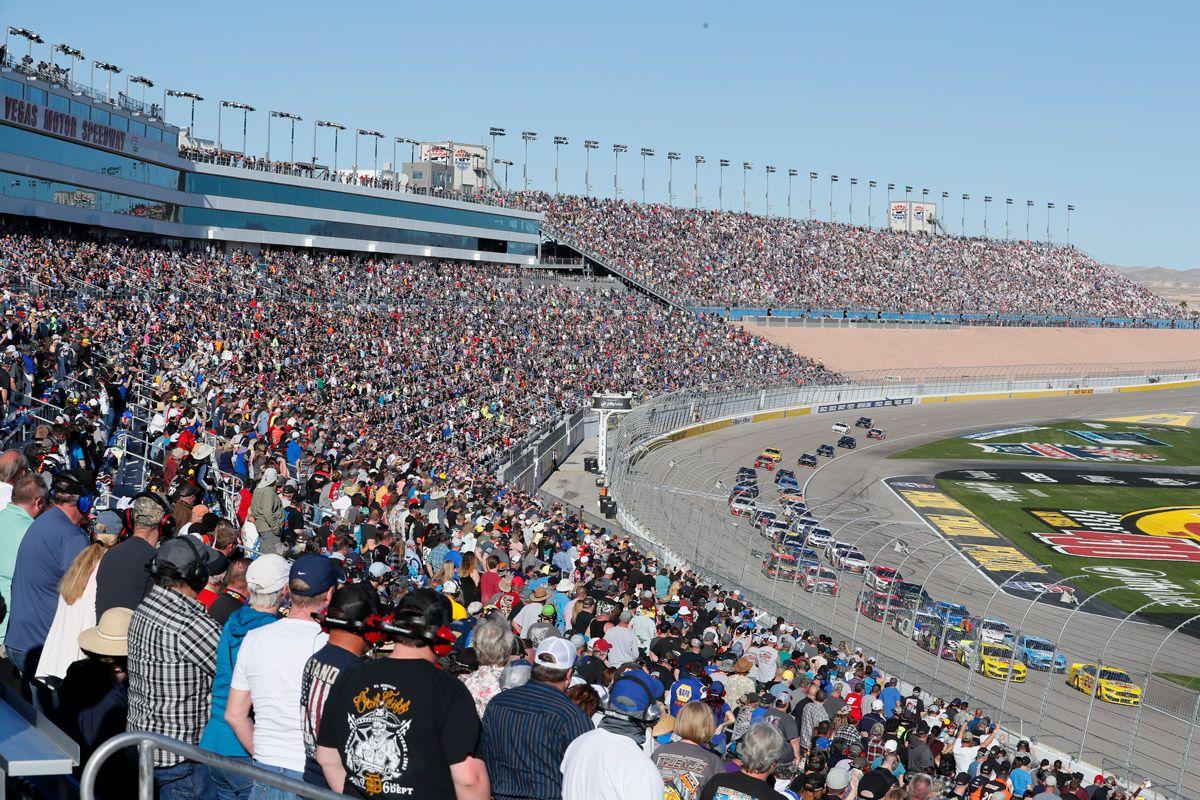 Fans Las Vegas Motor Speedway