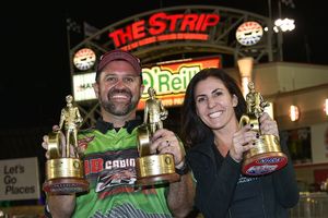 Doug Gordon doubled down in Las Vegas, and Jackie Fricke also won a LODRS title at The Strip at LVMS over the weekend.