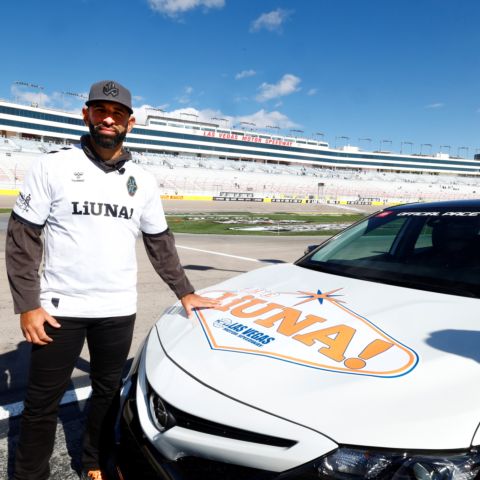 Jose "Joey Bats" Bautista at LVMS