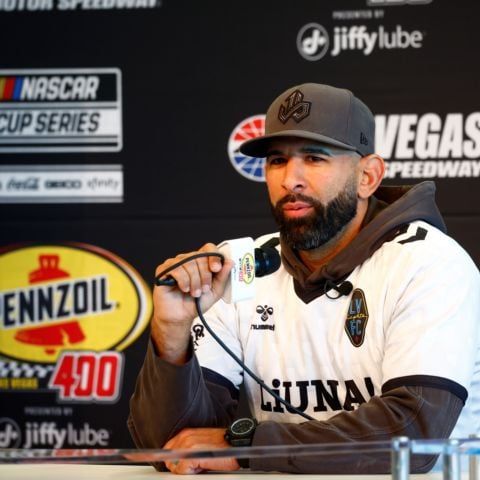 Jose "Joey Bats" Bautista at LVMS