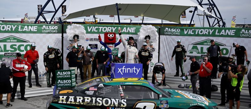 Josh Berry In Victory Lane