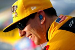 Las Vegas' Kyle Busch will compete in all three NASCAR races at LVMS this weekend.