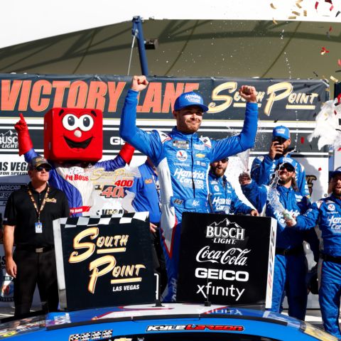 Kyle Larson Winner of the South Point 400