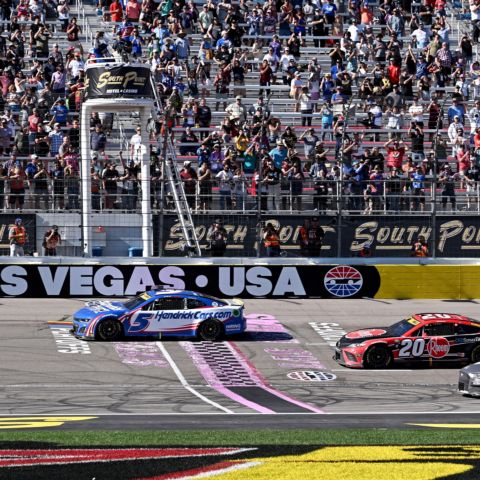 Kyle Larson Winner of the South Point 400