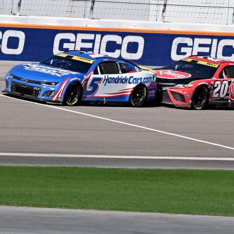 Kyle Larson Winner of the South Point 400