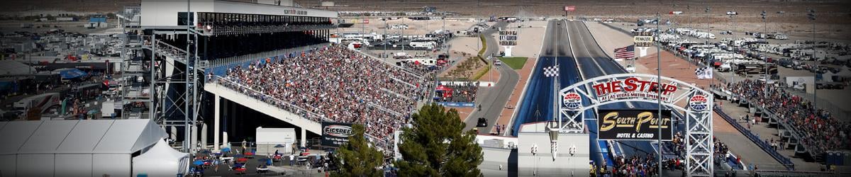 NHRA Nevada Nationals Camping Header