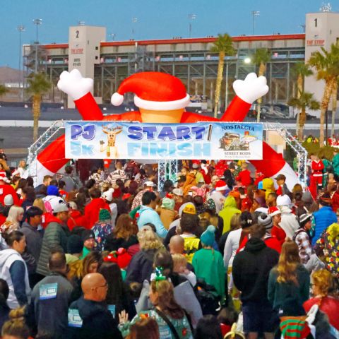 Speedway Children's Charities PJ 5K at LVMS