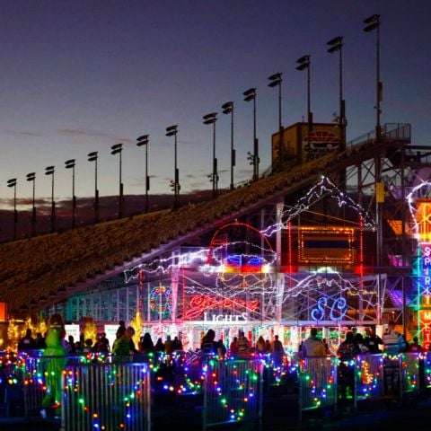 Glittering Lights at Las Vegas Motor Speedway