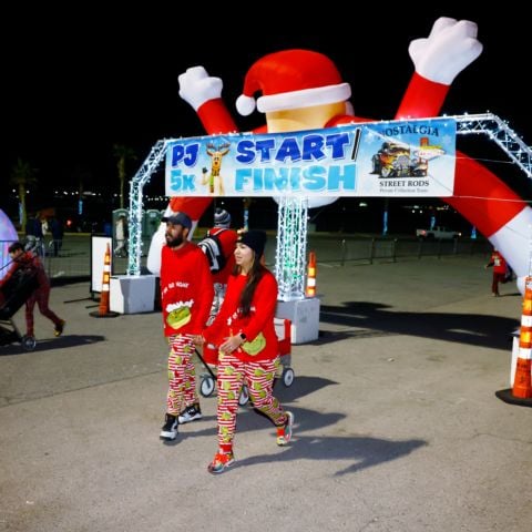 Speedway Children's Charities PJ 5K at LVMS