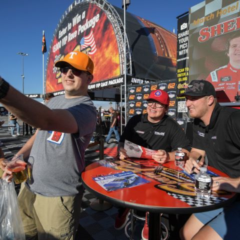 Driver Appearances at LVMS